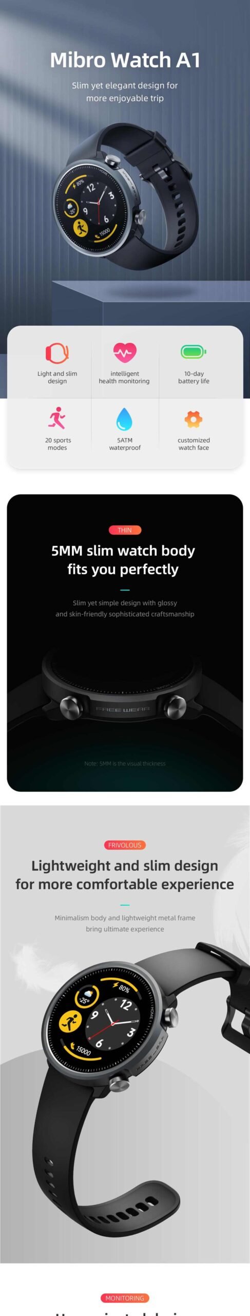 mibro color smartwatch-specification-01